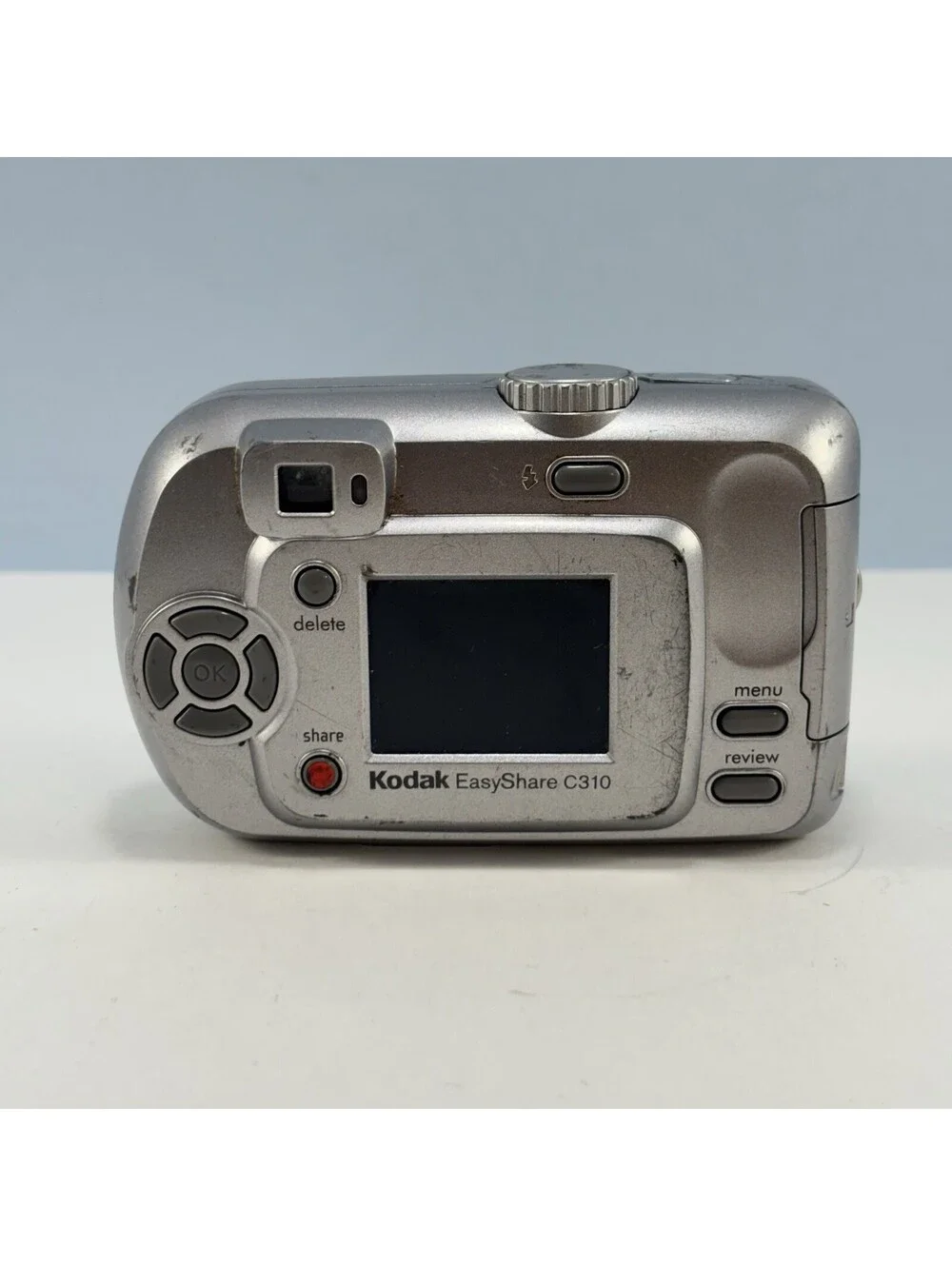 Vintage 2005 Kodak EasyShare C310 4.0 MP Silver Digital Camera — Tested Working
